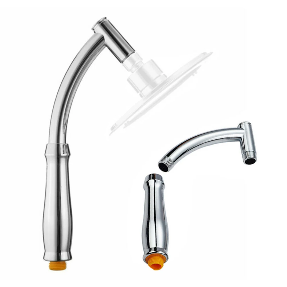 Shower Head Extension Arm Hand Hold Adjustable Extender Angled Shower Arm High Polished Sprinkle Parts For Bathroom
Shower Head Extension Arm Hand Hold Adjustable Extender Angled Shower Arm High Polished Sprinkle Parts For Bathroom