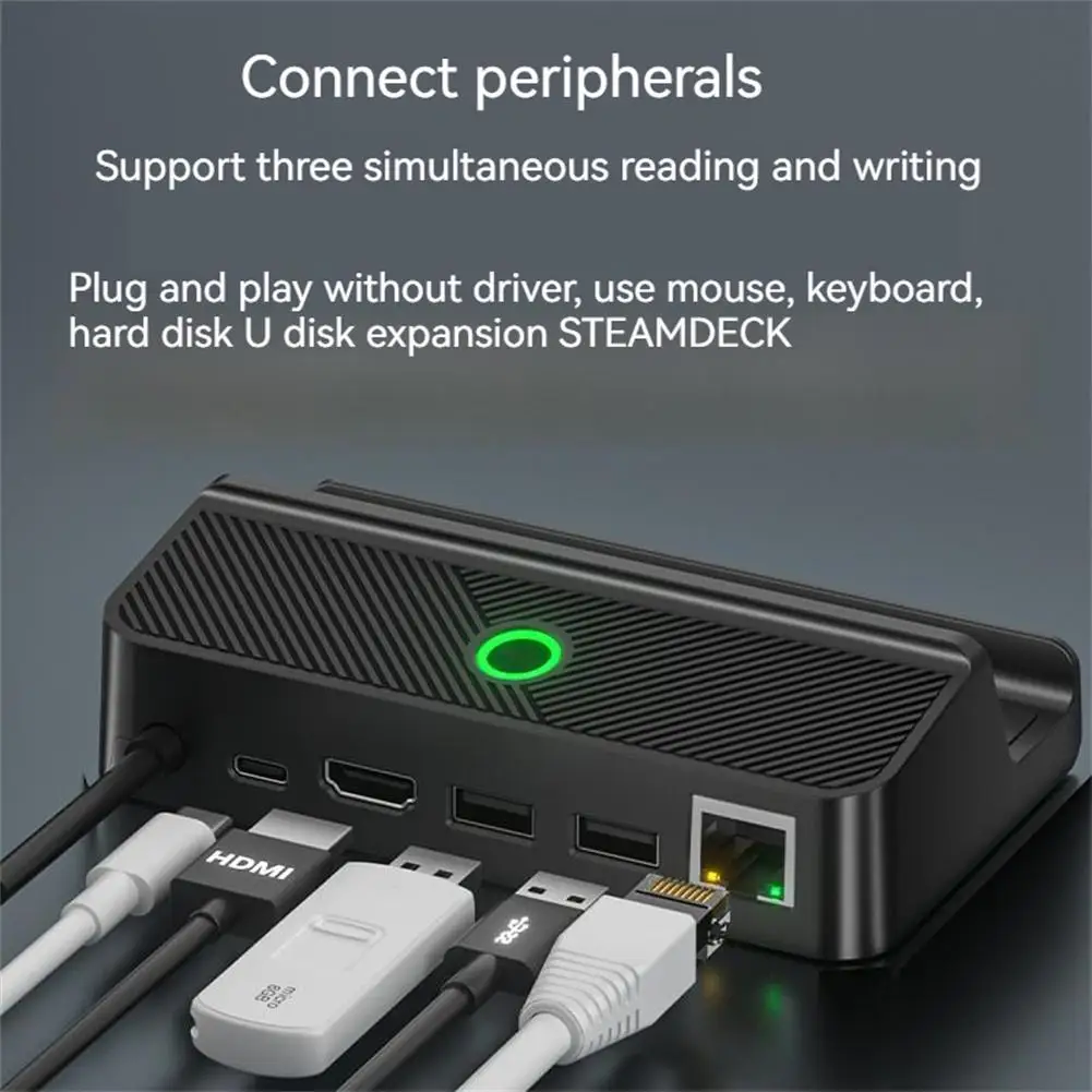 Docking Station Video Converter 4k Hdmi-compatible Rgb Tv Video Adapter Portable Charger Compatible For Steam Deck
Docking Station Video Converter 4k Hdmi-compatible Rgb Tv Video Adapter Portable Charger Compatible For Steam Deck