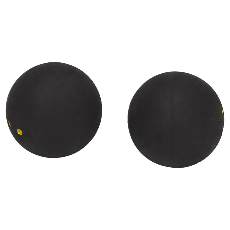 Squash Ball Two-Yellow Dots Low Speed Sports Rubber Balls Professional Player Competition Squash(2 Pcs )
Squash Ball Two-Yellow Dots Low Speed Sports Rubber Balls Professional Player Competition Squash(2 Pcs )