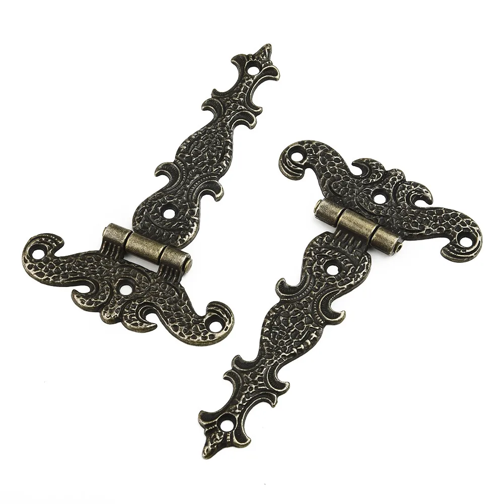 2pcs Retro Bronze Zinc Alloy Butt Hinges Antique Wooden Box Decorative Hinge Home Hardware Door Cabinet Retro Hinge
2pcs Retro Bronze Zinc Alloy Butt Hinges Antique Wooden Box Decorative Hinge Home Hardware Door Cabinet Retro Hinge