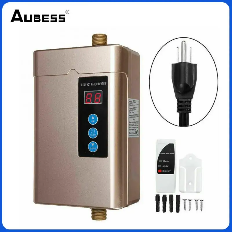 Electric Water Heater Hot Instant Shower 3000W Instant Electric Tankless Water Heater For Kitchen Bathroom Water Heater System
Electric Water Heater Hot Instant Shower 3000W Instant Electric Tankless Water Heater For Kitchen Bathroom Water Heater System