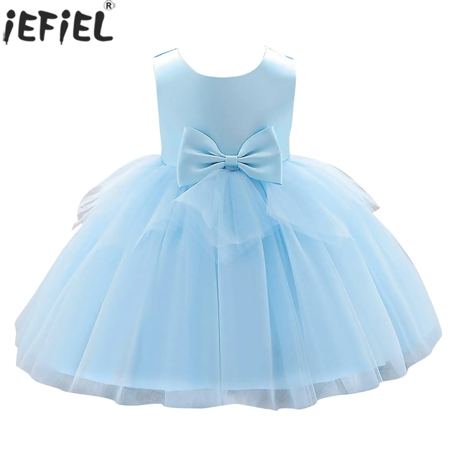 Kids Cute Mesh Tutu Princess Dress Wedding Flower Girl Dress Elegant Party Dresses Gown for Baptism Birthday Evening Photoraphy 
Kids Cute Mesh Tutu Princess Dress Wedding Flower Girl Dress Elegant Party Dresses Gown for Baptism Birthday Evening Photoraphy