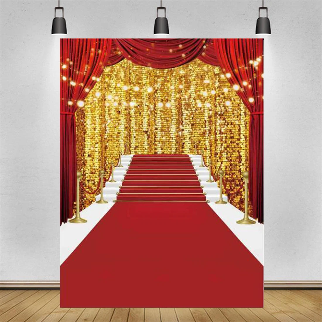 

Фон для фотосъемки с изображением красной ковровой дорожки золотистые блестящие свадебные награды на день рождения фон для детской вечеринки декор для фотостудии