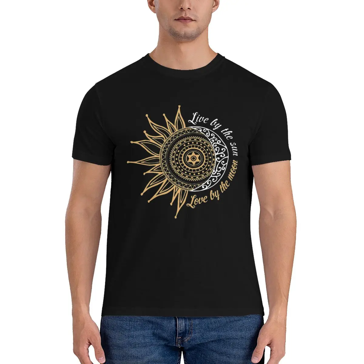 Live By The Sun T Shirt Love By The Moon Cotton Retro T-Shirt Short Sleeves Fun Tshirt Men Print Premium Clothes
Live By The Sun T Shirt Love By The Moon Cotton Retro T-Shirt Short Sleeves Fun Tshirt Men Print Premium Clothes
