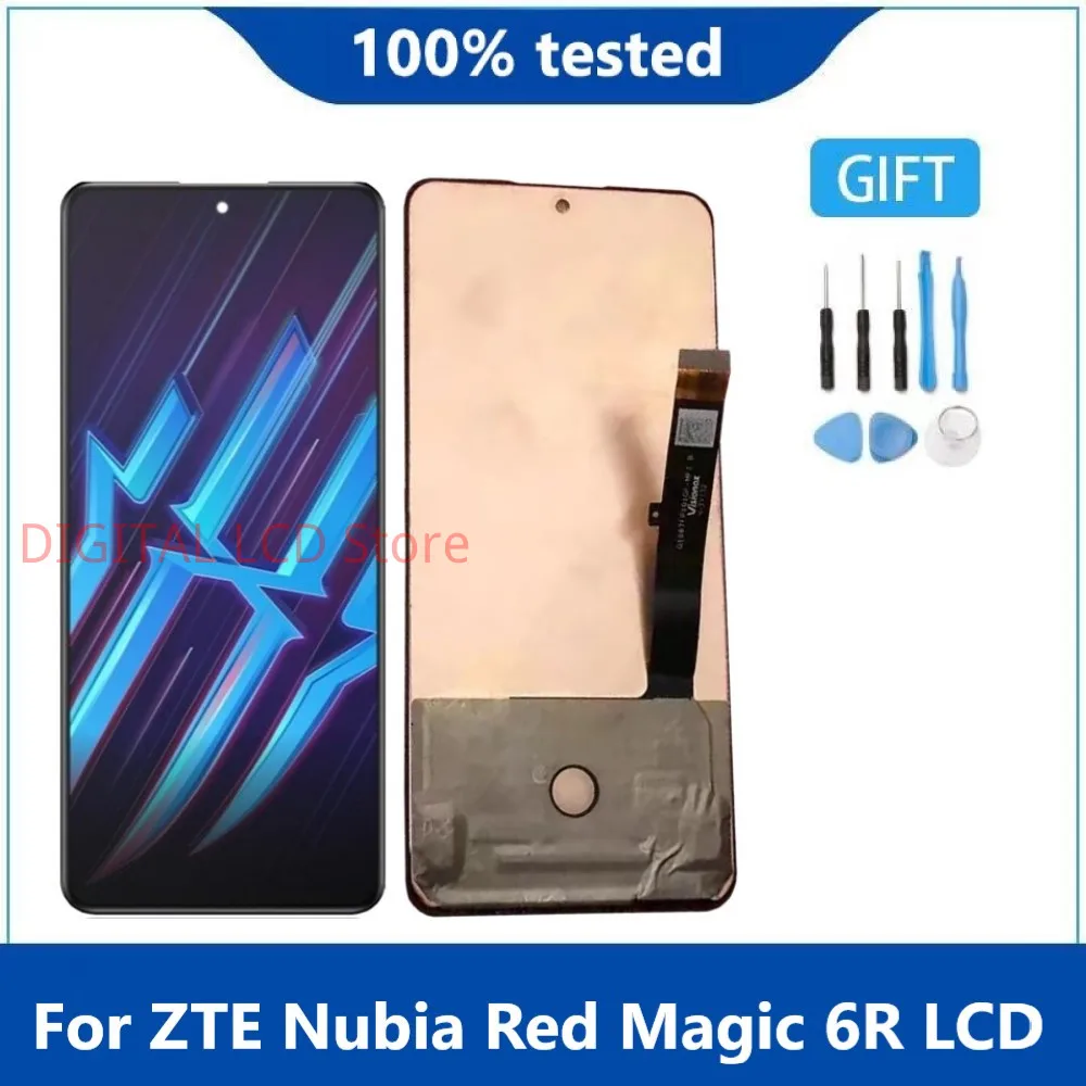 ЖК-дисплей 6,67 дюйма AMOLED для ZTE Nubia Red Magic 6R NX666J, сенсорный экран с дигитайзером в сборе, замена для RedMagic, оригинал
ЖК-дисплей 6,67 дюйма AMOLED для ZTE Nubia Red Magic 6R NX666J, сенсорный экран с дигитайзером в сборе, замена для RedMagic, оригинал