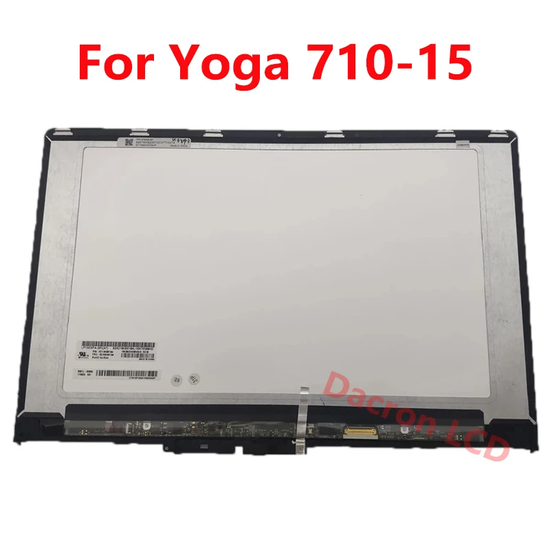 15.6" FHD LCD Touch Screen Digitizer Display Panel LP156WFA-SPA1 Yoga 710-15ISK For Lenovo Yoga 710-15IKB Touchscreen
15.6" FHD LCD Touch Screen Digitizer Display Panel LP156WFA-SPA1 Yoga 710-15ISK For Lenovo Yoga 710-15IKB Touchscreen