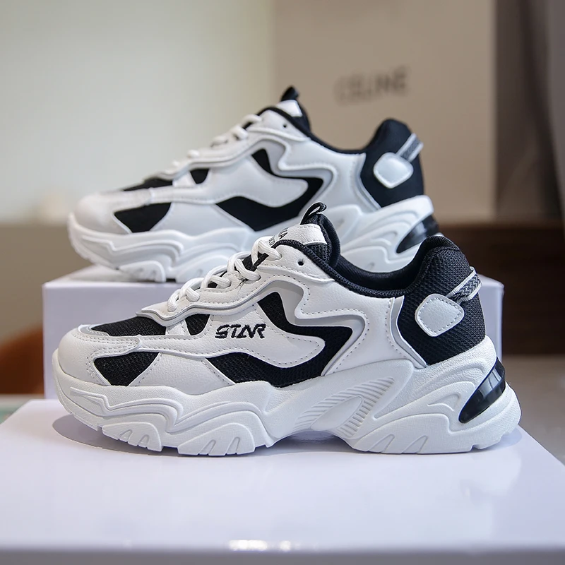 Spring Now Sneakers Women Chunky Mesh breathable lacing Ladies Trainers Outdoor Non-slip lightweight sports shoes Zapatos Mujer
Spring Now Sneakers Women Chunky Mesh breathable lacing Ladies Trainers Outdoor Non-slip lightweight sports shoes Zapatos Mujer