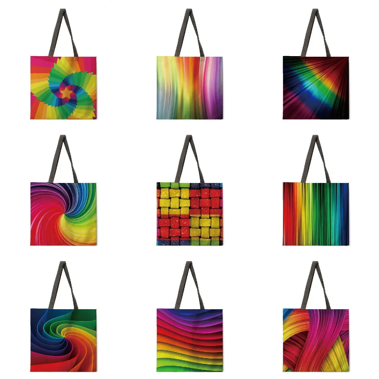 Rainbow Tote Ladies Casual Tote Bag Christmas Gift Ladies Shoulder Bag Foldable Shopping Bag Beach Bag Tote Bag
Rainbow Tote Ladies Casual Tote Bag Christmas Gift Ladies Shoulder Bag Foldable Shopping Bag Beach Bag Tote Bag