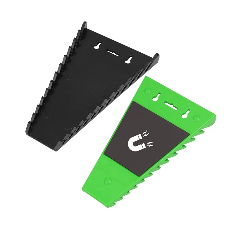 2Pack Magnetic Wrench Organizer Wrench Rack Tool Trays Fits Wrench Sae (1/4In-1/16In) And Metric(6-24Mm)
2Pack Magnetic Wrench Organizer Wrench Rack Tool Trays Fits Wrench Sae (1/4In-1/16In) And Metric(6-24Mm)