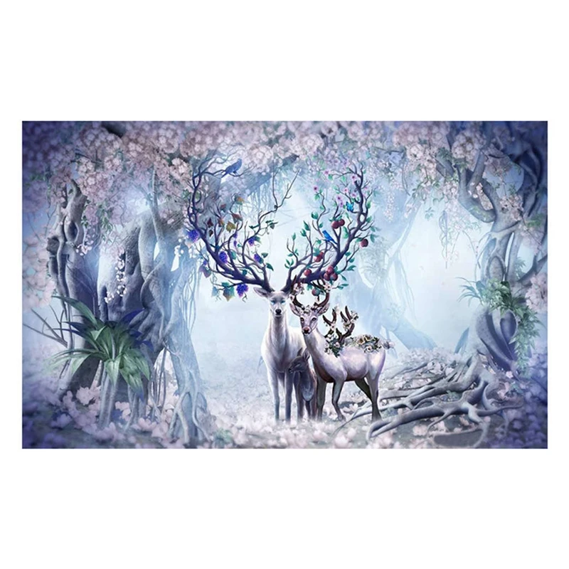 Diy 5D Diamond Painting, Rhinestone Diamond Embroidery Paintings Pictures Arts Craft For Home Wall Decor-- Elk House
Diy 5D Diamond Painting, Rhinestone Diamond Embroidery Paintings Pictures Arts Craft For Home Wall Decor-- Elk House