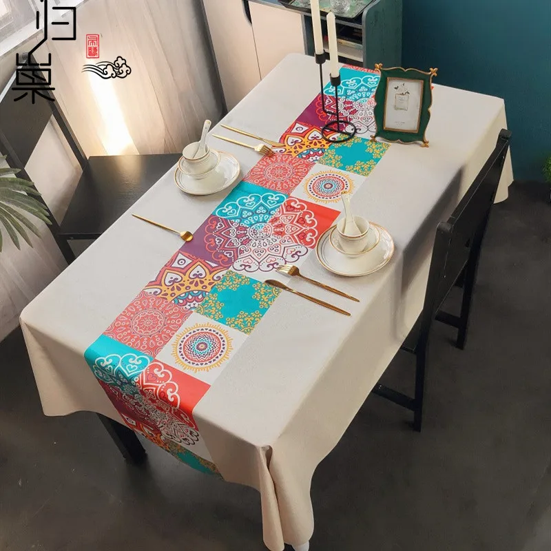 Table cloth is waterproof, oil resistant, wash free, and scald resistant. household coffee table mat has a high-end feel
Table cloth is waterproof, oil resistant, wash free, and scald resistant. household coffee table mat has a high-end feel