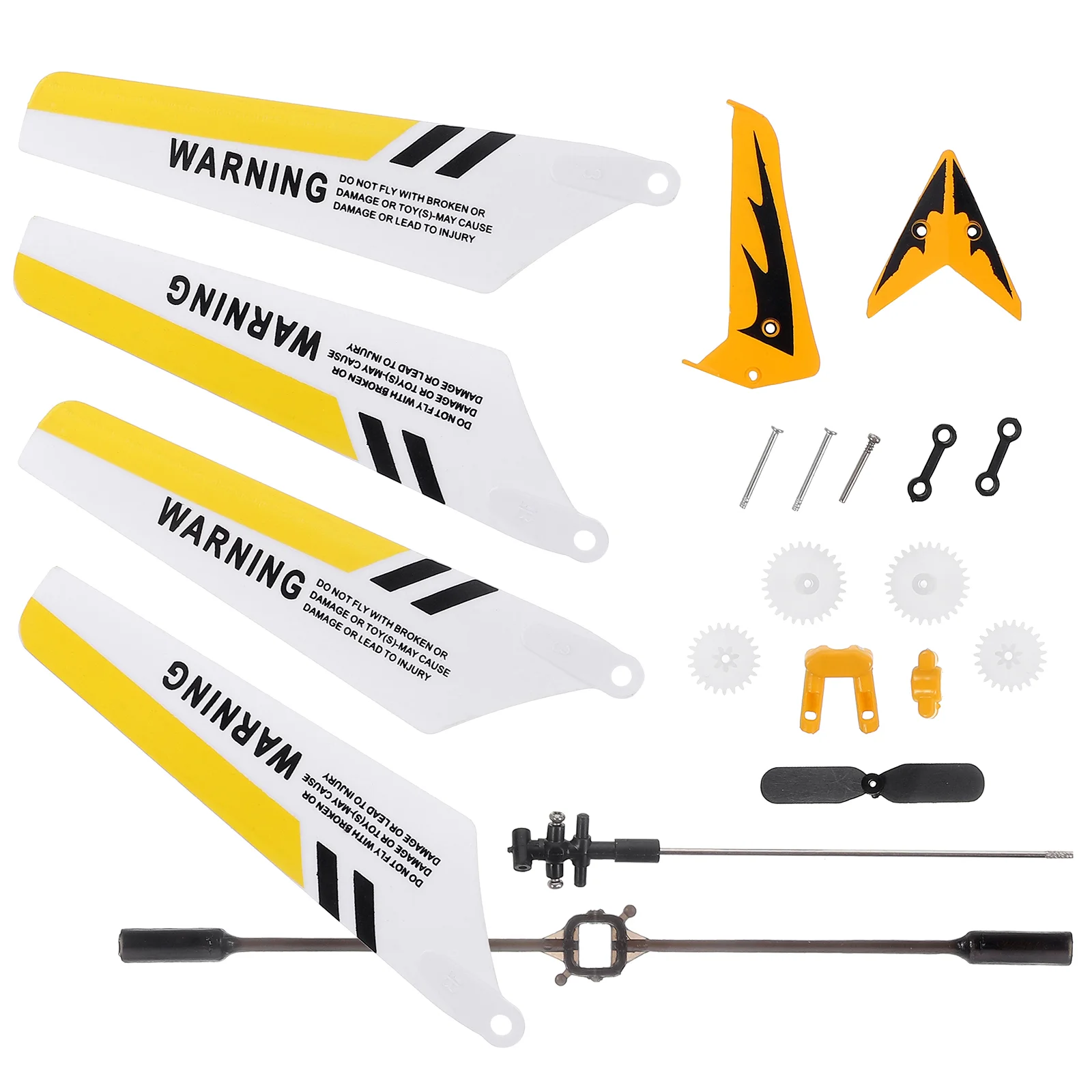 Ibasenice Remote Controlled Helicopter Set Parts Decorations Replacement Yellow Bar
Ibasenice Remote Controlled Helicopter Set Parts Decorations Replacement Yellow Bar