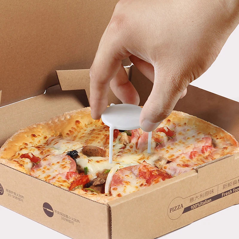 100 шт., пластиковые подставки для хранения пиццы 
100 шт., пластиковые подставки для хранения пиццы