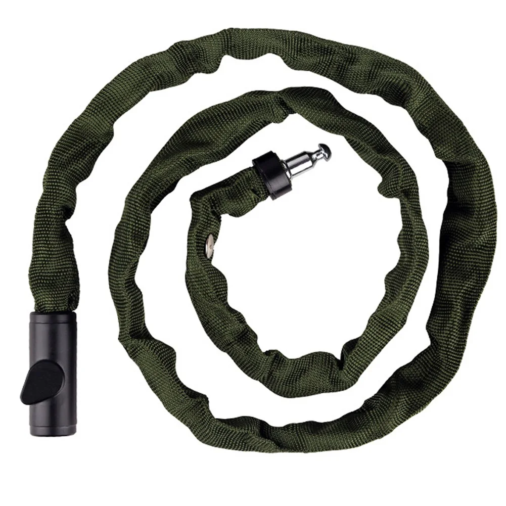 Anti-theft Bicycle Lock Chain Lock Cycling Heavy Duty Iron+Polyester Cloth Metal Mototcycle Reinforced Durable
Anti-theft Bicycle Lock Chain Lock Cycling Heavy Duty Iron+Polyester Cloth Metal Mototcycle Reinforced Durable