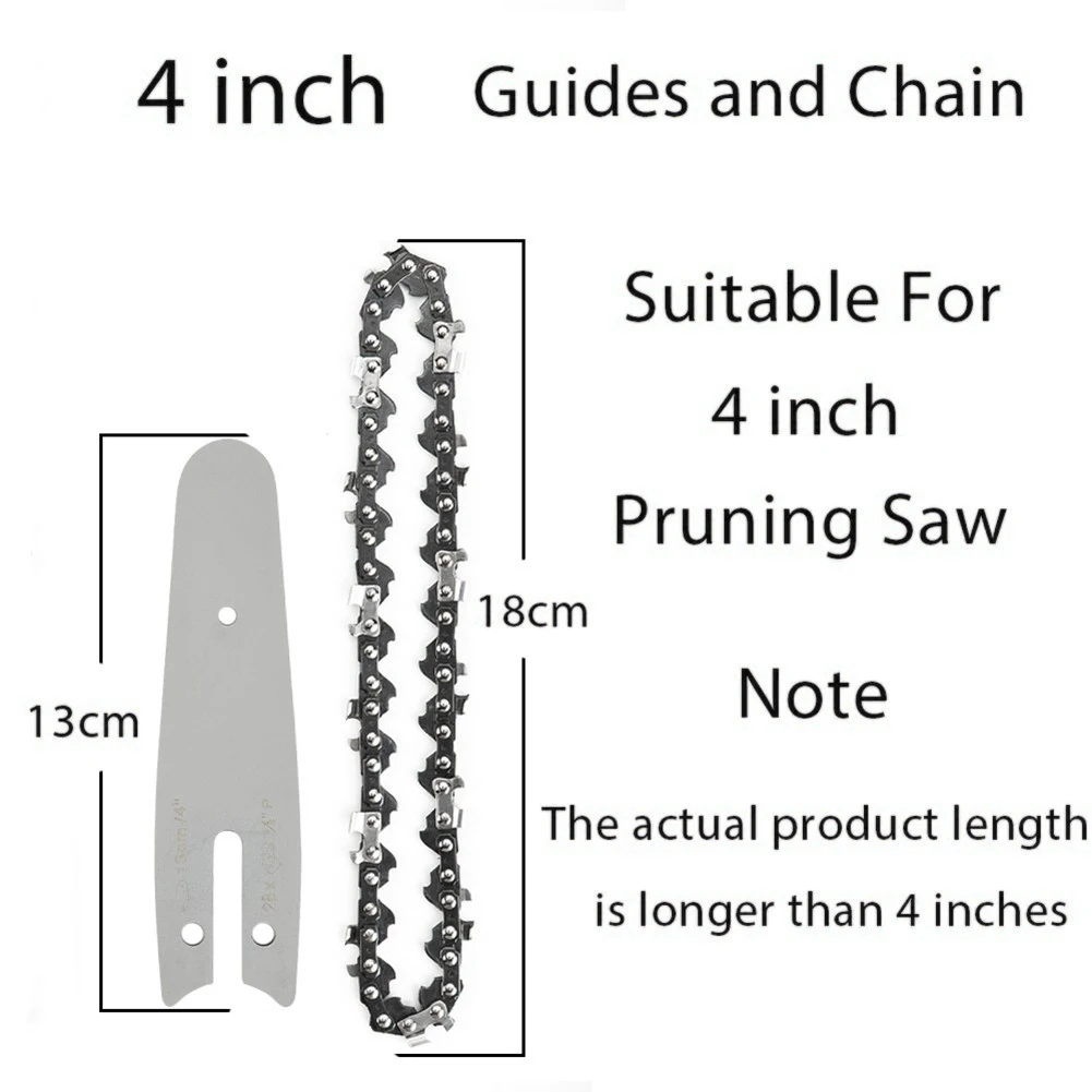 Electric Pruning Saw Chainsaw Guide Bar For Mini Electric Saw Pruning 4/6 Inch Sharp Chains Durable High Quality
Electric Pruning Saw Chainsaw Guide Bar For Mini Electric Saw Pruning 4/6 Inch Sharp Chains Durable High Quality