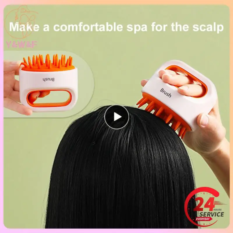Silicone Shampoo Brush Hair Root Itching Scalp Relaxation Comb Soft Non Damaging Dry And Wet Anti-skid Bath Massage Brushes
Silicone Shampoo Brush Hair Root Itching Scalp Relaxation Comb Soft Non Damaging Dry And Wet Anti-skid Bath Massage Brushes