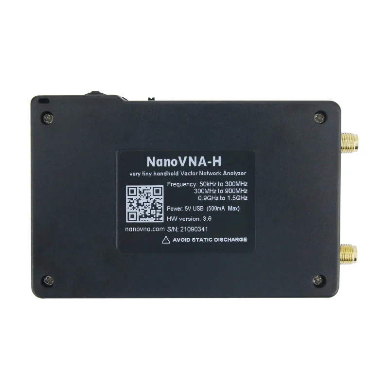 Миниатюрный ручной Векторный анализатор сети Nanovna-H NanoVNA 50 кГц-1 5 ГГц MF HF VHF антенны