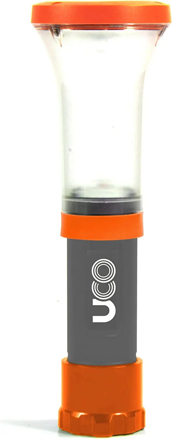 

Clarus mini lanterna LED de 118 lúmens com regulador de intensidade de luz e estroboscópica (última geração), laranja, -CLA