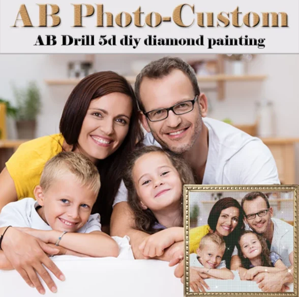 Diamond Painting Photo Full Square/Round Diamond Mosaic Rhinestone Round Diamond Embroidery Picture Can Be Customized
Diamond Painting Photo Full Square/Round Diamond Mosaic Rhinestone Round Diamond Embroidery Picture Can Be Customized