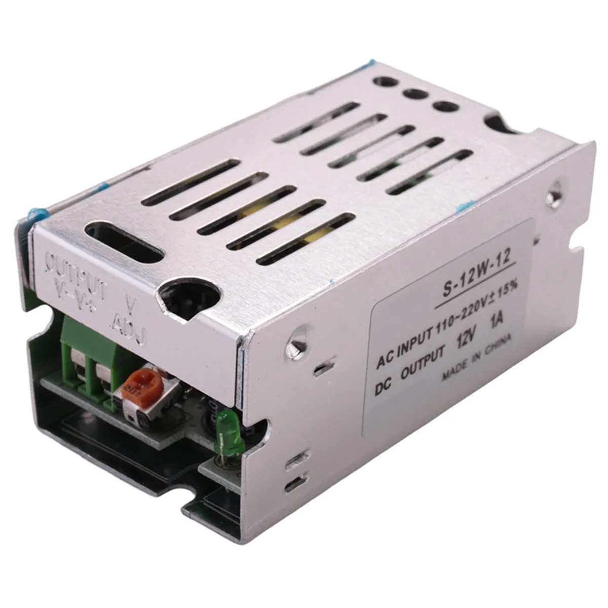 Switching Power Supply Converter AC 110-220V 12V 1A 12W for LED Strip Light
Switching Power Supply Converter AC 110-220V 12V 1A 12W for LED Strip Light