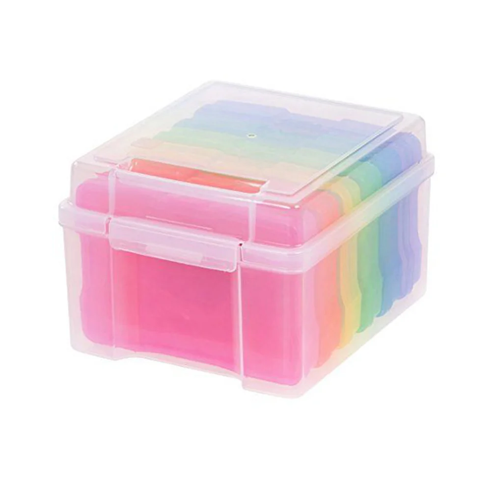 Cartridge Clear Plastic Organizer Bins Scrapbook Storage Case Greeting Card Desktop
Cartridge Clear Plastic Organizer Bins Scrapbook Storage Case Greeting Card Desktop