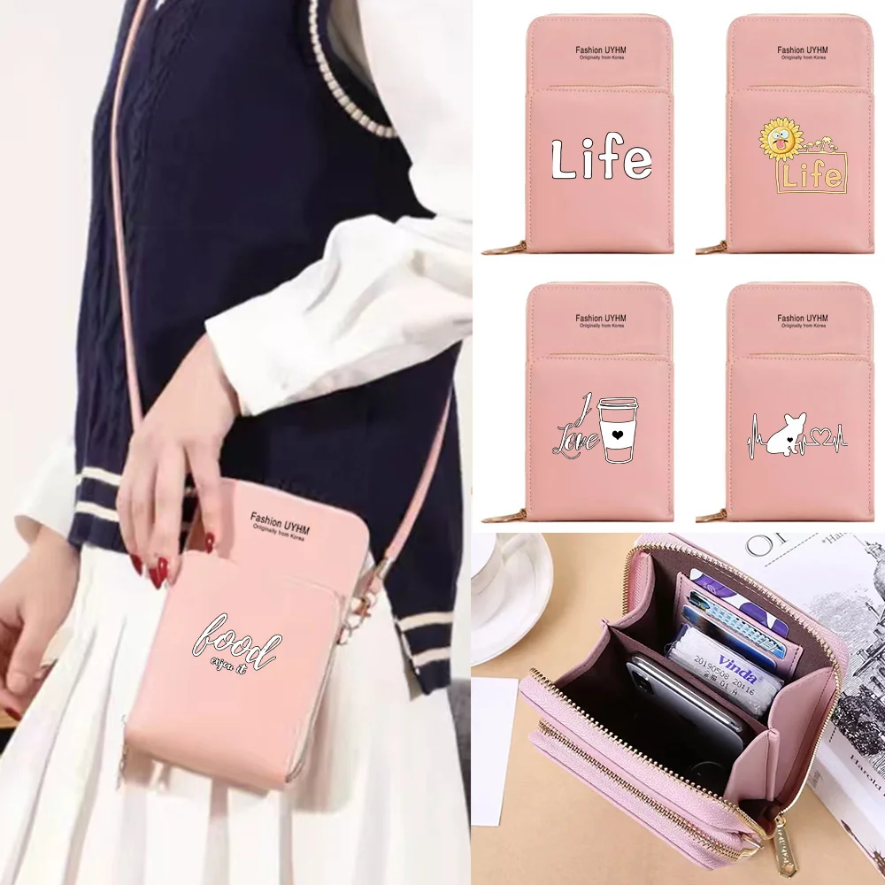 Universal Mobile Phone Bag with Touch Screen Women's Bag PU Leather Wallets Card Holder Shoulder Crossbody Pouch Food Pattern
Universal Mobile Phone Bag with Touch Screen Women's Bag PU Leather Wallets Card Holder Shoulder Crossbody Pouch Food Pattern