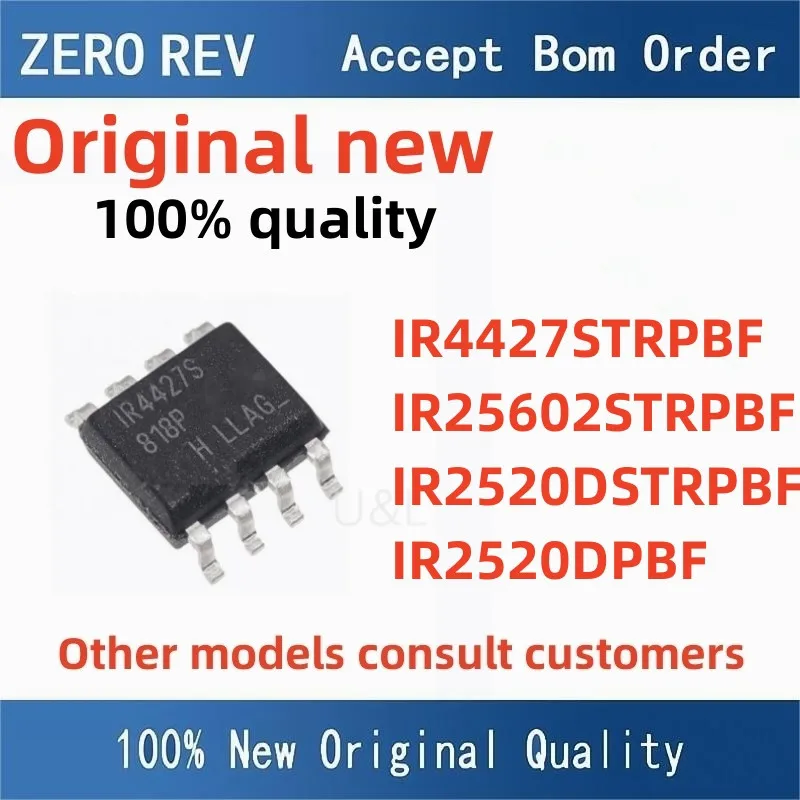 (5Psc)100%NEW IR4427STRPBF IR25602STRPBF IR2520DSTRPBF IR2520DPBF SOIC8 SOP8 DIP8 Driver IC Power chip Gate-level driver chip
(5Psc)100%NEW IR4427STRPBF IR25602STRPBF IR2520DSTRPBF IR2520DPBF SOIC8 SOP8 DIP8 Driver IC Power chip Gate-level driver chip