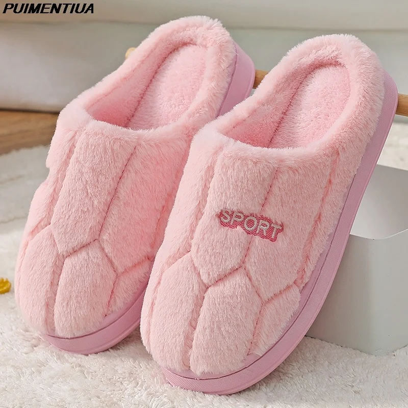 Women's Non Slip warm plush shoes, lovers' slippers, soft interior slippers, direct transportation, winter
Women's Non Slip warm plush shoes, lovers' slippers, soft interior slippers, direct transportation, winter