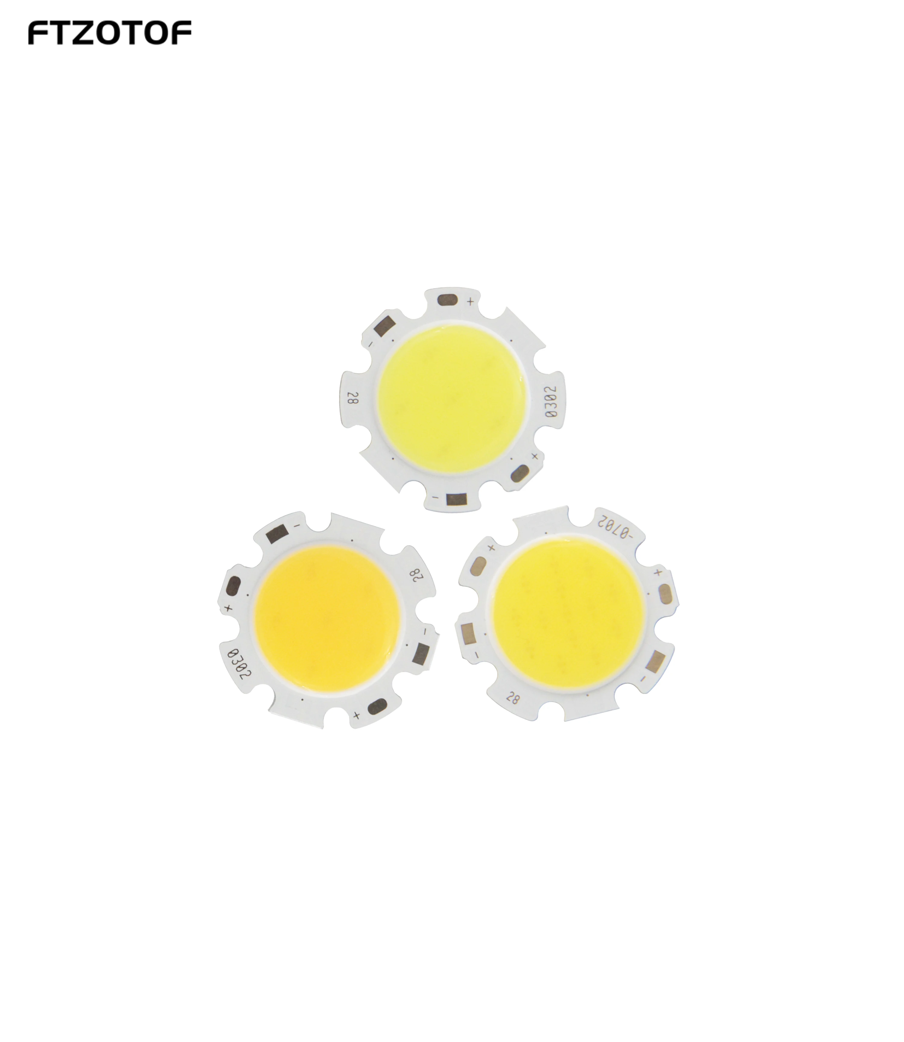

10PCS Ultra Bright Light Source Bulb 7W DC 21-24V Chip COB Warm Cold White LED 700LM for Spotlights Downlight Ceiling Lamps 28MM