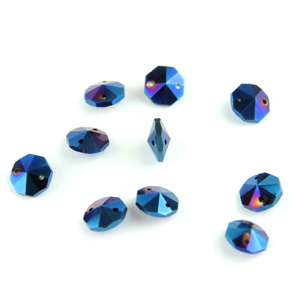 2000Pcs/Lot One/ Two Holes Coating Blue 14mm Crystal Octagon Beads for Home Wedding Party Garden Lighting Door Window DIY Decor
2000Pcs/Lot One/ Two Holes Coating Blue 14mm Crystal Octagon Beads for Home Wedding Party Garden Lighting Door Window DIY Decor