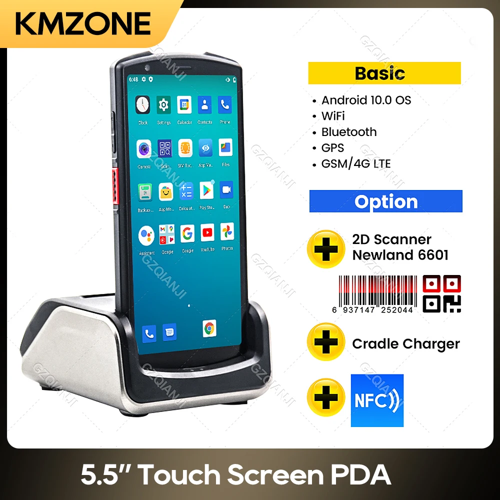 Android POS PDA Terminal Handheld Device Honeywell 6603 2D Barcode Scanner Data Termina Reader NFC Cradle Charge Wifi Bluetooth
Android POS PDA Terminal Handheld Device Honeywell 6603 2D Barcode Scanner Data Termina Reader NFC Cradle Charge Wifi Bluetooth
