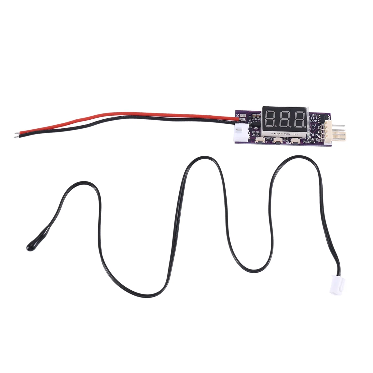 DC 12V Mini 4 Wire PWM Fan Temperature Control Governor Temperature Speed Digital Display Support 3A Fan On/Off Control
DC 12V Mini 4 Wire PWM Fan Temperature Control Governor Temperature Speed Digital Display Support 3A Fan On/Off Control