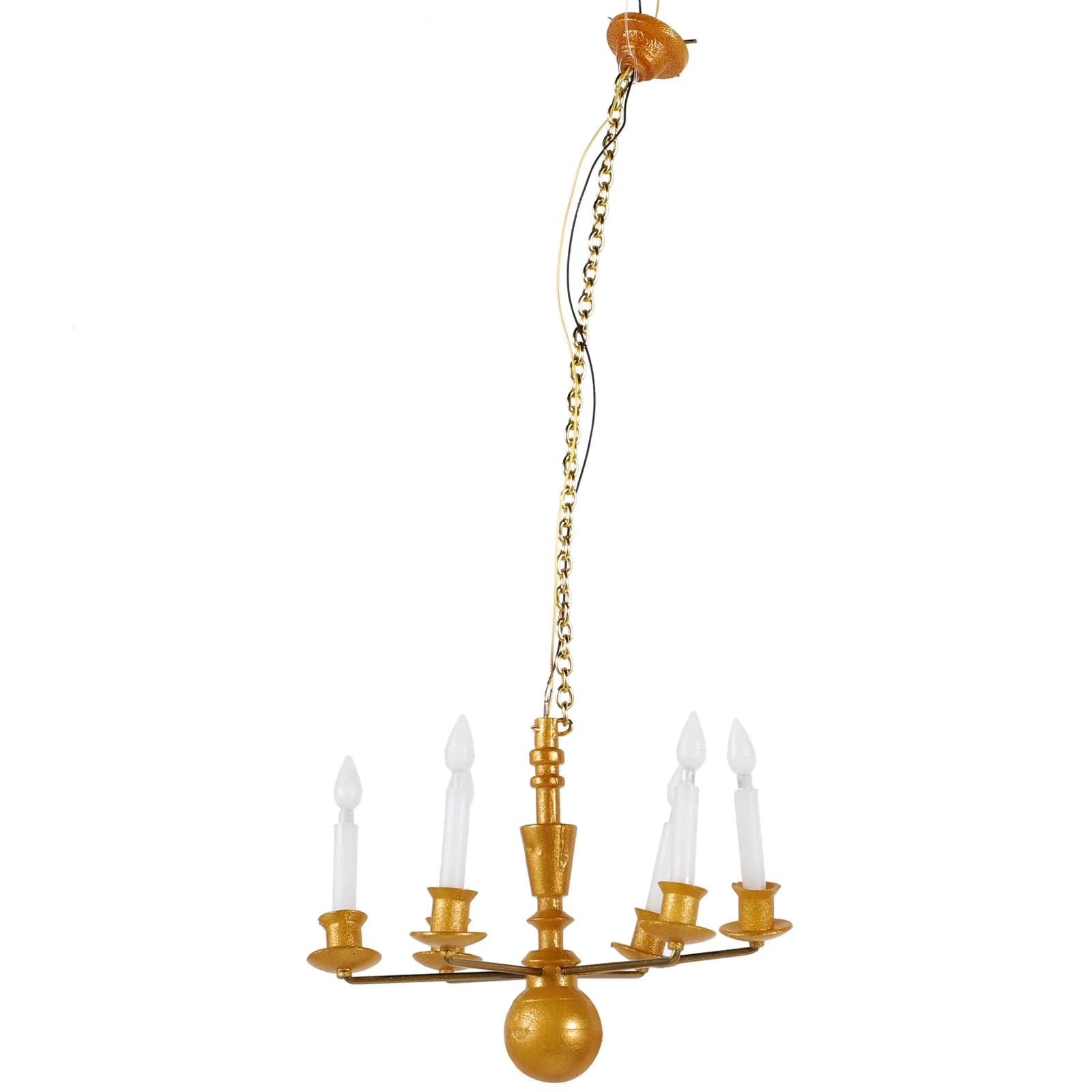 Dollhouse Ceiling Lamp Miniature Pendant Light Mini Hanging Chandelier Furniture Accessories for House Decor
Dollhouse Ceiling Lamp Miniature Pendant Light Mini Hanging Chandelier Furniture Accessories for House Decor