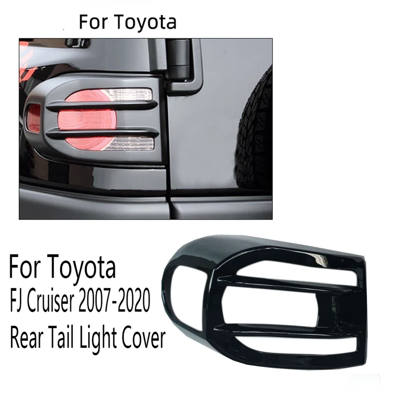 Rear Tail Light Cover Trim Tail Light Lamp Cover Car Styling Accessories for Toyota FJ Cruiser 2007-2020
Rear Tail Light Cover Trim Tail Light Lamp Cover Car Styling Accessories for Toyota FJ Cruiser 2007-2020