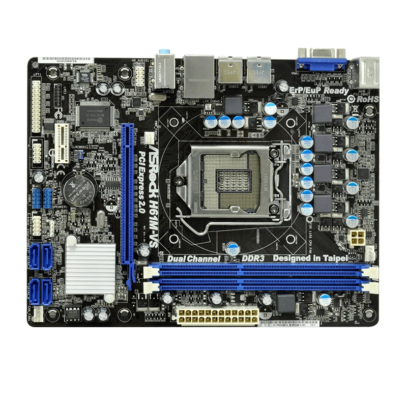For ASRock H61M-VS Motherboard 1155 Motherboard DDR3 Intel H61 16GB 1333MHz PCI-E X16 VGA SATA2 Support Xeon Corei7 i5 i3 Cpus
For ASRock H61M-VS Motherboard 1155 Motherboard DDR3 Intel H61 16GB 1333MHz PCI-E X16 VGA SATA2 Support Xeon Corei7 i5 i3 Cpus