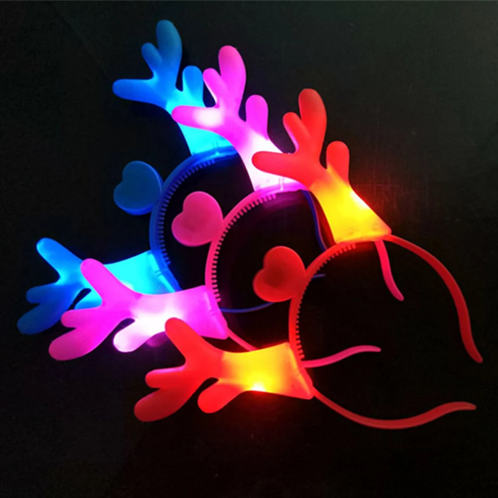 New Christmas LED Light Antlers Hair Band Cute Fairy Glowing Elk Hairpin Hair Clip Women Girls Christmas Hair Accessories
New Christmas LED Light Antlers Hair Band Cute Fairy Glowing Elk Hairpin Hair Clip Women Girls Christmas Hair Accessories