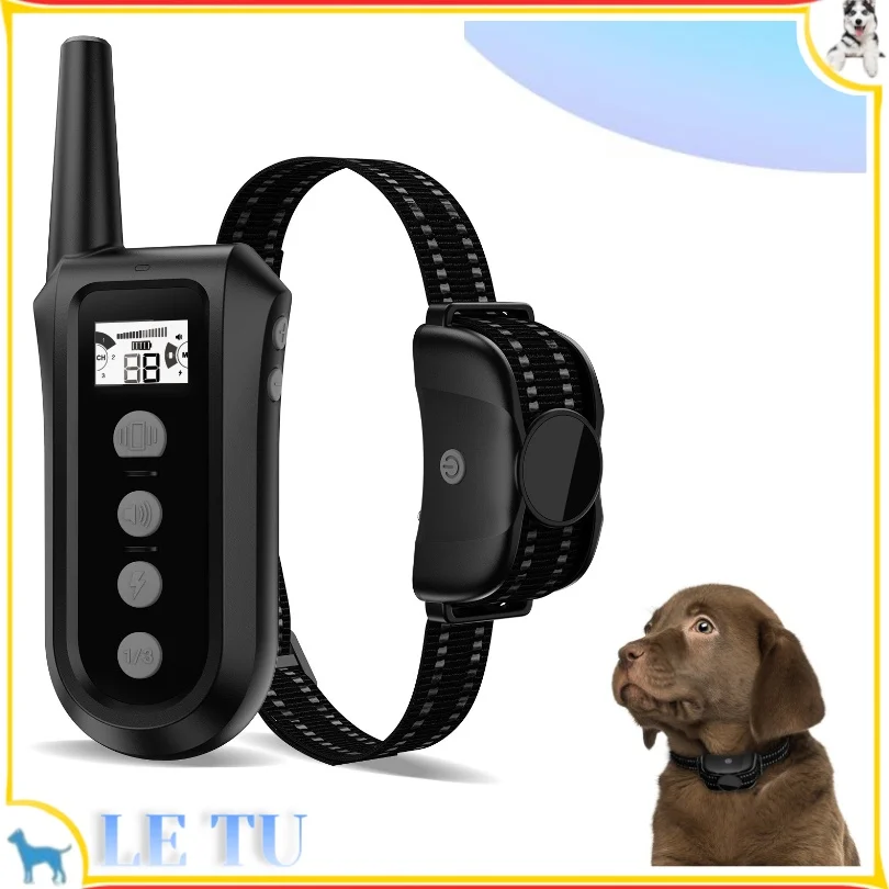 Pet Dog Training Collar Shock Anti Bark Strap For Small Large Dogs Canine Equipment Supplies Accessories dog Training supplies
Pet Dog Training Collar Shock Anti Bark Strap For Small Large Dogs Canine Equipment Supplies Accessories dog Training supplies