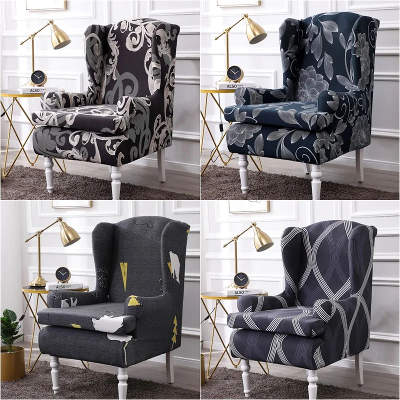 Latest Wing Chair Sofa Cover Elastic Armchair Wingback Jacquard Spandex Sofa Back Chair Tiger Protector Stretch SlipCover
Latest Wing Chair Sofa Cover Elastic Armchair Wingback Jacquard Spandex Sofa Back Chair Tiger Protector Stretch SlipCover