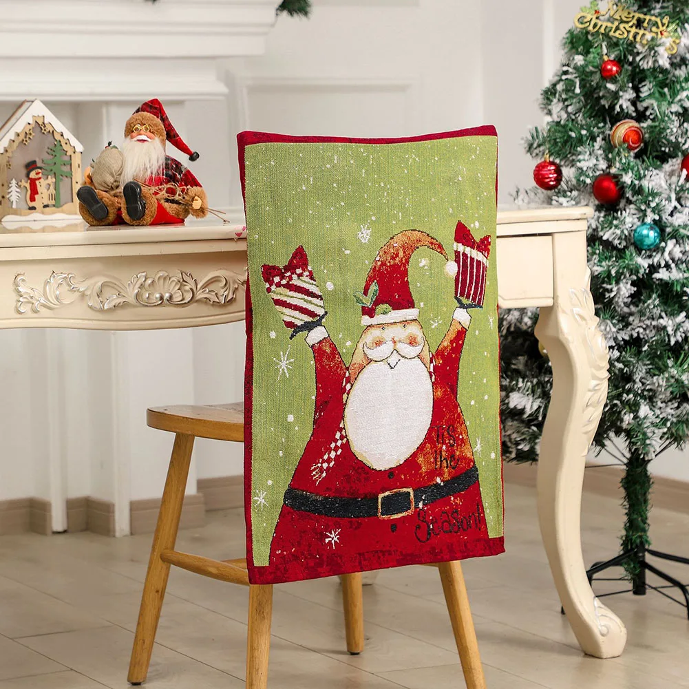 Christmas Chair Cover Santa Claus Snowman Chair Sleeve Christmas Party Santa Claus Slipcovers Chair Back Home Decoration
Christmas Chair Cover Santa Claus Snowman Chair Sleeve Christmas Party Santa Claus Slipcovers Chair Back Home Decoration