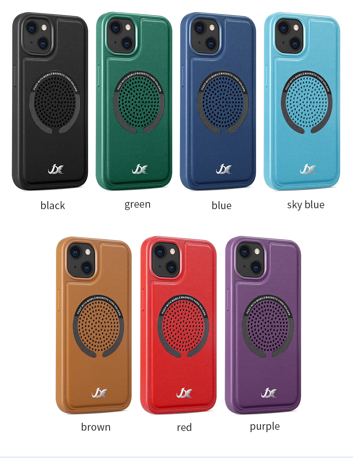 Compatible For Magsafe Leather Case For iPhone 12 11 13 Pro MAX Magnetic Wireless Charging Hollow hole Heat Dissipation Cover
Compatible For Magsafe Leather Case For iPhone 12 11 13 Pro MAX Magnetic Wireless Charging Hollow hole Heat Dissipation Cover