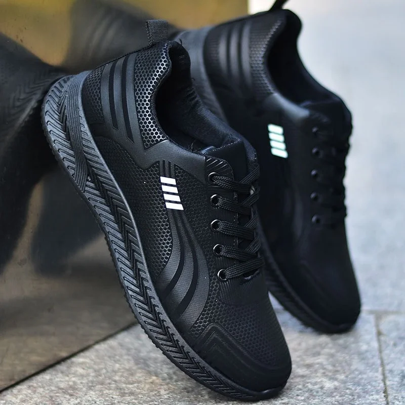 Spring and Summer Men Shoes Oil-proof Black Sneakers Soft-soled Waterproof Chef's Shoes All-match Casual Shoes Men Mesh Sneakers
Spring and Summer Men Shoes Oil-proof Black Sneakers Soft-soled Waterproof Chef's Shoes All-match Casual Shoes Men Mesh Sneakers