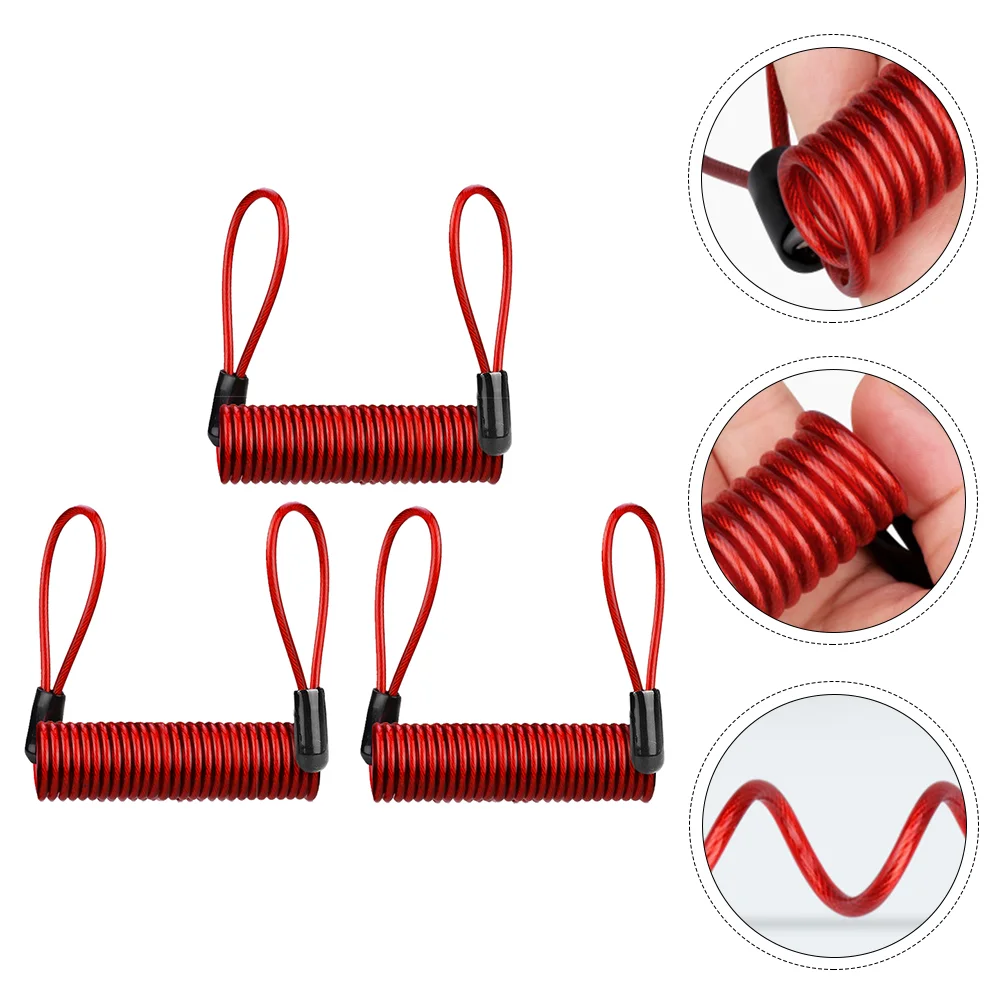 Lock Cable Wire Bike Disc Steel Reminder Anti Thief Accessories Safe Lanyard Safety Double Alarm Coil Antitheft Spring Vehicle
Lock Cable Wire Bike Disc Steel Reminder Anti Thief Accessories Safe Lanyard Safety Double Alarm Coil Antitheft Spring Vehicle