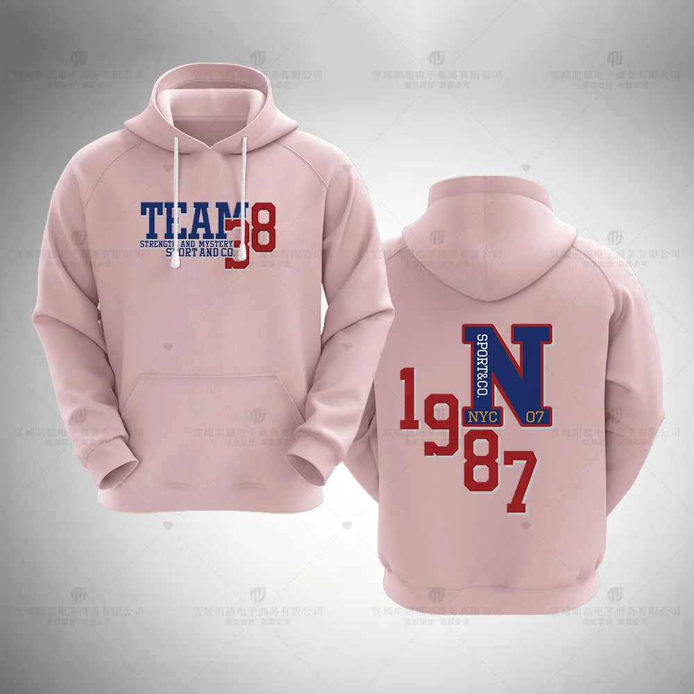 Autumn And Winter Personalized Sports Team Clothing Men's Sweater Sportswear Hoodie Casual Men's Clothing Letters TEAM38 1987
Autumn And Winter Personalized Sports Team Clothing Men's Sweater Sportswear Hoodie Casual Men's Clothing Letters TEAM38 1987