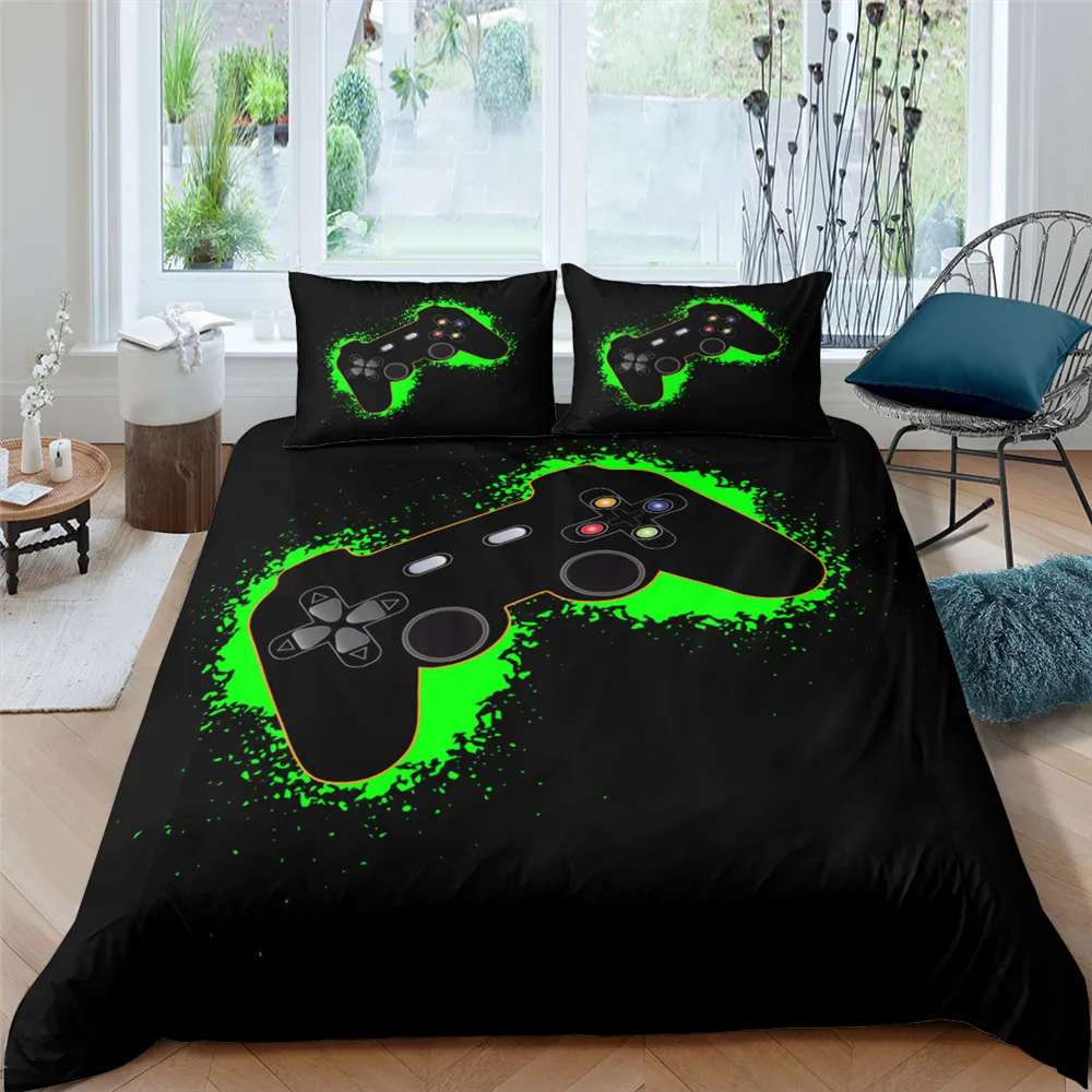 Fashion Gamer Duvet Cover 2/3 Pcs Bedding Sets King Queen Single Size Kids Boys Girls Game Soft 2/3pcs Polyester Comforter Cover
Fashion Gamer Duvet Cover 2/3 Pcs Bedding Sets King Queen Single Size Kids Boys Girls Game Soft 2/3pcs Polyester Comforter Cover