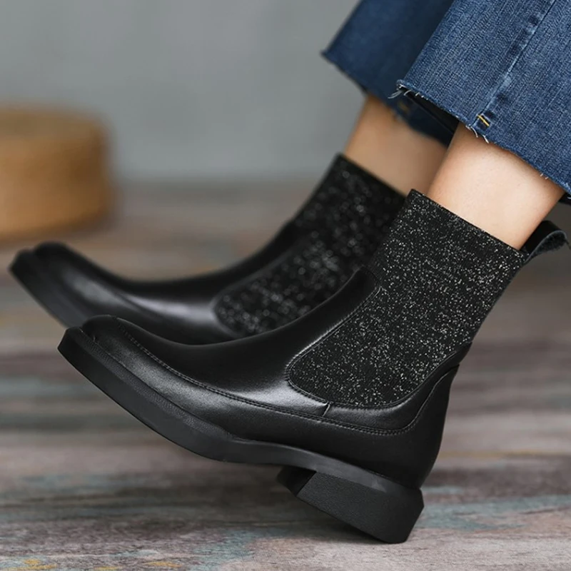 Boot Woman Spring and Autumn 2023 Thin sock boots high heel ankle boots Chunky heel Martin boots women spring and autumn single
Boot Woman Spring and Autumn 2023 Thin sock boots high heel ankle boots Chunky heel Martin boots women spring and autumn single