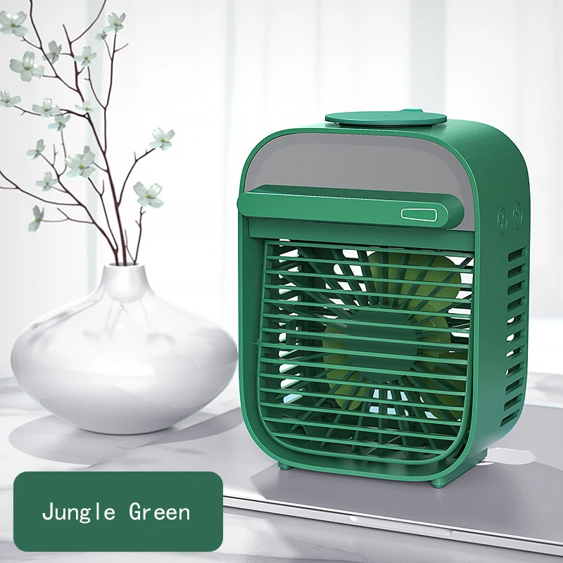 USB Mini Air Conditioner Electric Fan Cooling And Humidification Desktop Fan Student Office Worker
USB Mini Air Conditioner Electric Fan Cooling And Humidification Desktop Fan Student Office Worker