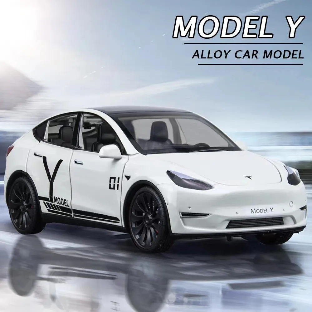 2023 New 1:24 Tesla MODEL Y Alloy Car Model Diecasts & Toy Vehicles Toy Cars Kid Toys For Children Gifts Boy Toy 
2023 New 1:24 Tesla MODEL Y Alloy Car Model Diecasts & Toy Vehicles Toy Cars Kid Toys For Children Gifts Boy Toy