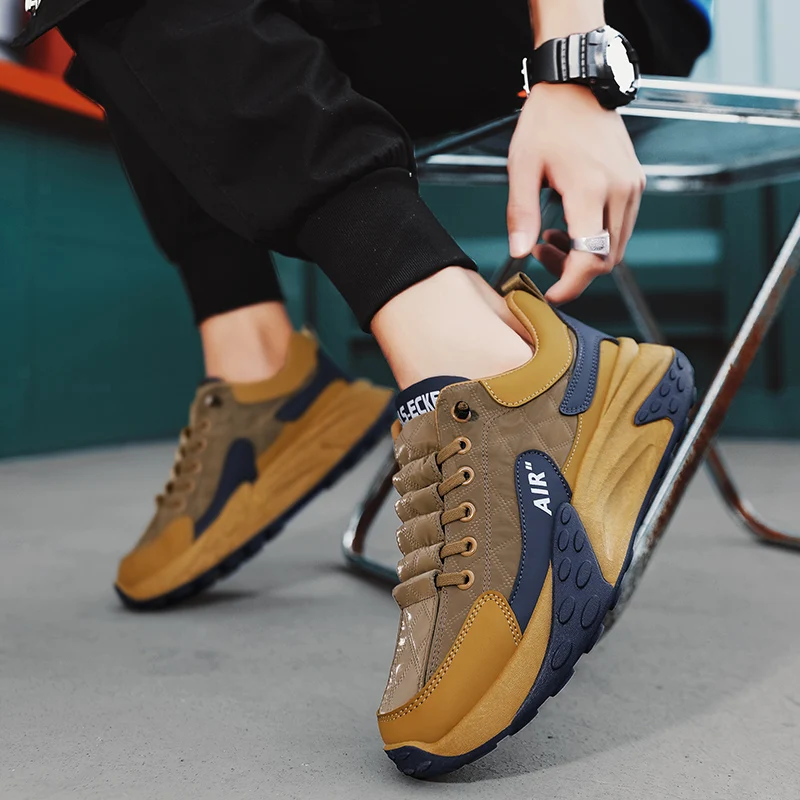 Men Shoes High Quality Fashion Men Sneakers Non-slip Outdoor Casual Shoes Comfortable New Sports Casual Versatile Shoes
Men Shoes High Quality Fashion Men Sneakers Non-slip Outdoor Casual Shoes Comfortable New Sports Casual Versatile Shoes