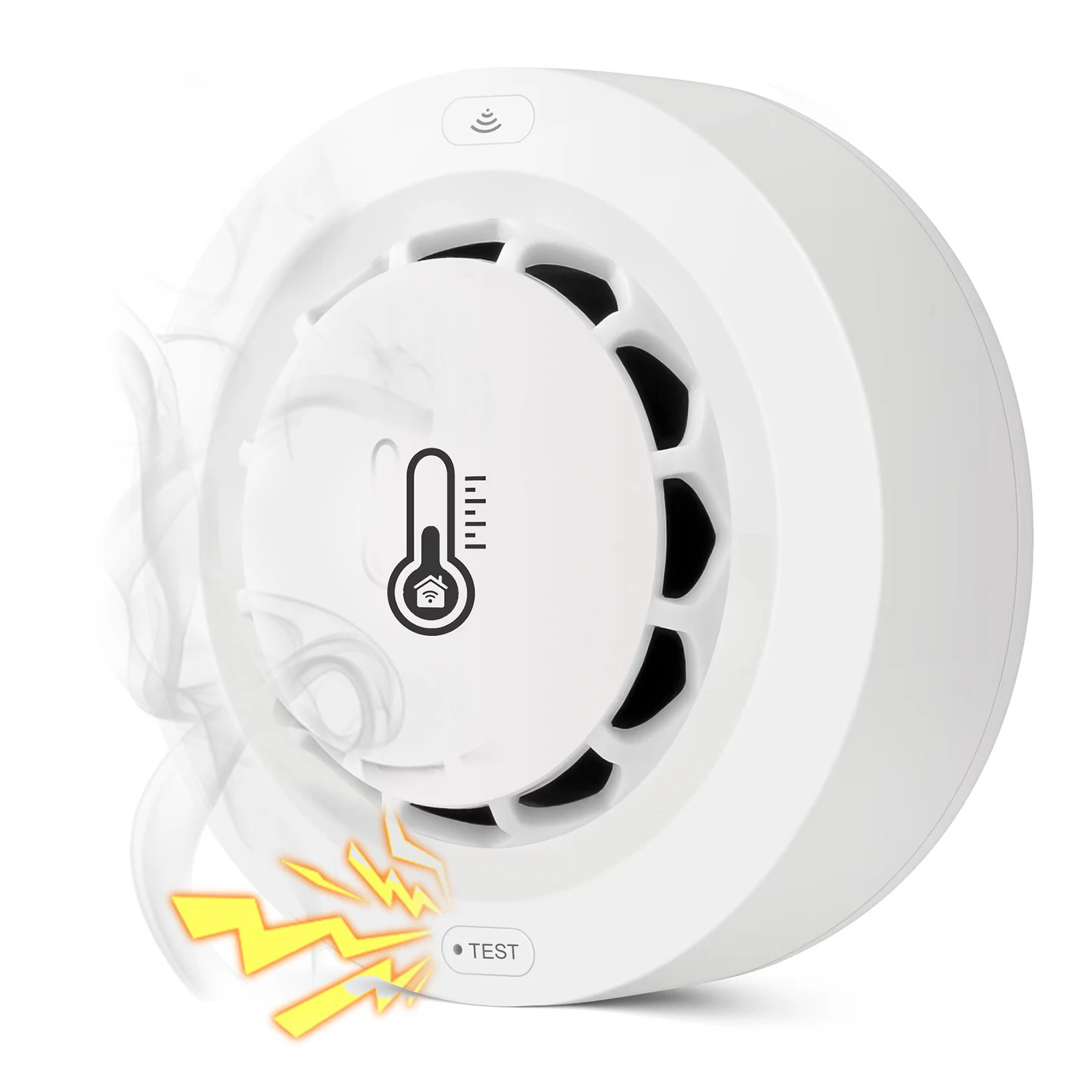 Durable Sensor Detector Smart Smoke Temperature And Humidity Wifi 2 In 1 Accessories For Home Office Induction
Durable Sensor Detector Smart Smoke Temperature And Humidity Wifi 2 In 1 Accessories For Home Office Induction