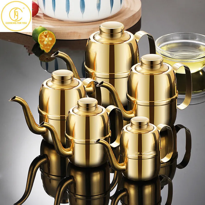 14/18/24/32/48oz Stainless Steel Oil Bottle with Strainer Creative Seasoning Jar Kitchen Family Condiment Bottle Herb Spice Tool
14/18/24/32/48oz Stainless Steel Oil Bottle with Strainer Creative Seasoning Jar Kitchen Family Condiment Bottle Herb Spice Tool